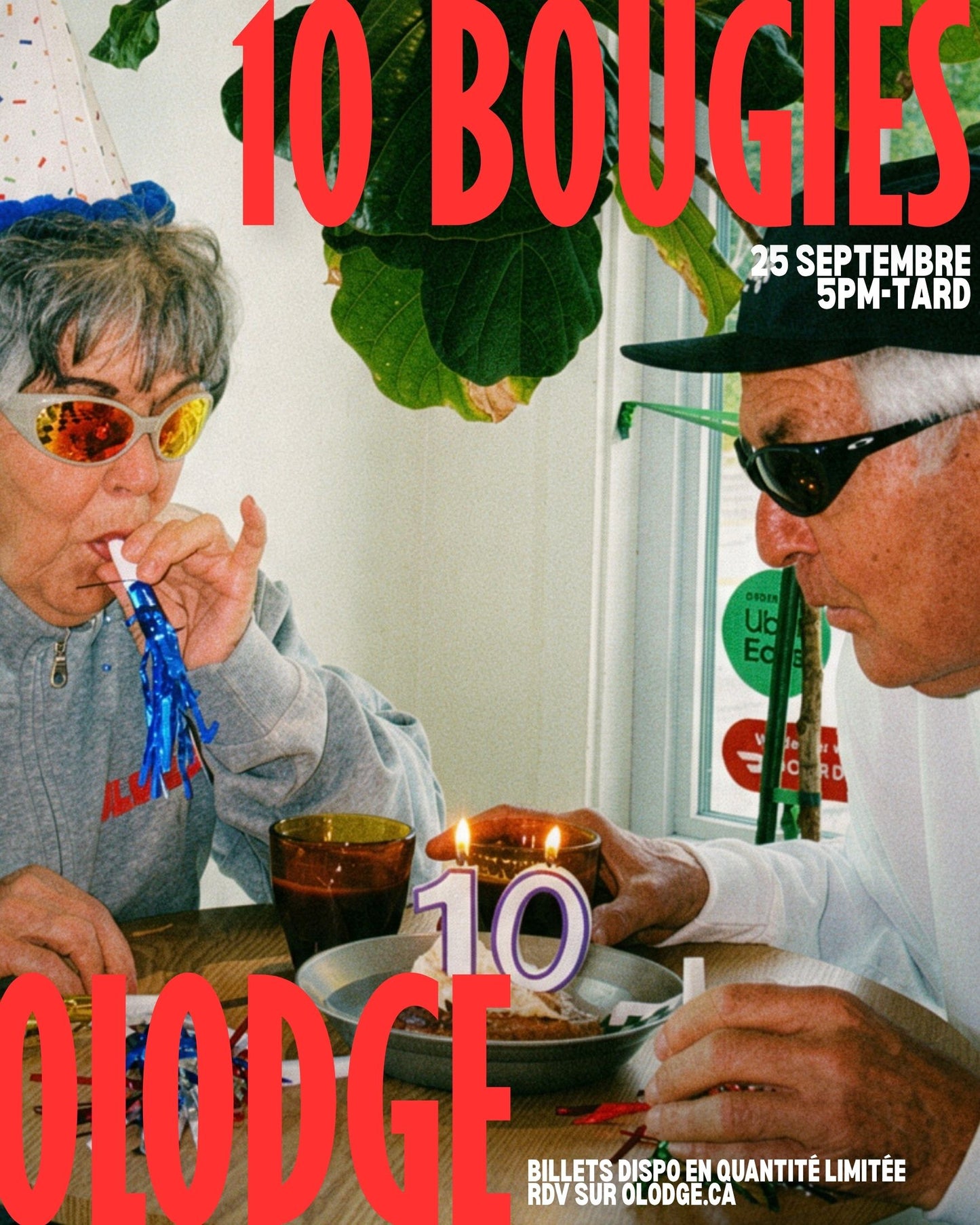 Billet Molo - Party Olodge 10 ans