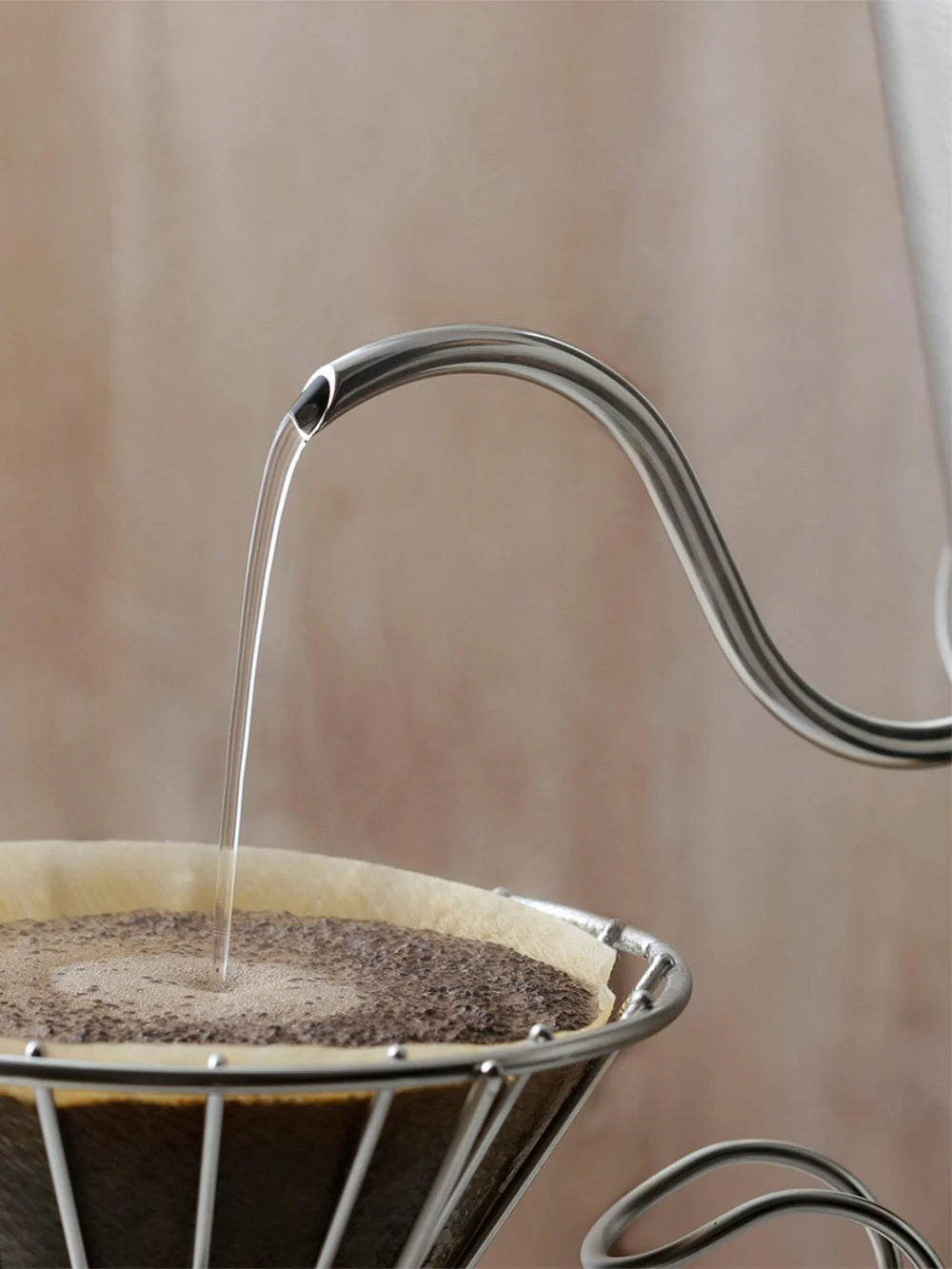 Bouilloire à filtre KOGU ITTEKI (avec poignée en bois) (700 ml/23,67 oz)