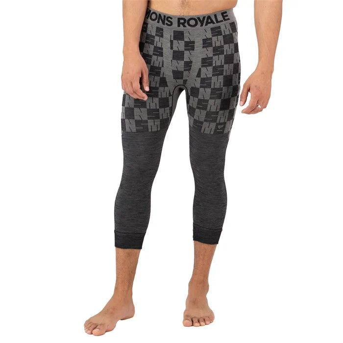 Legging 3/4 Ascender en mérinos sans coutures - Hommes