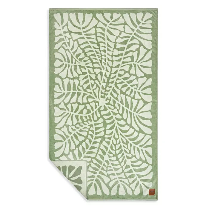 Serviette de plage surdimensionnée Hapa – Sauge