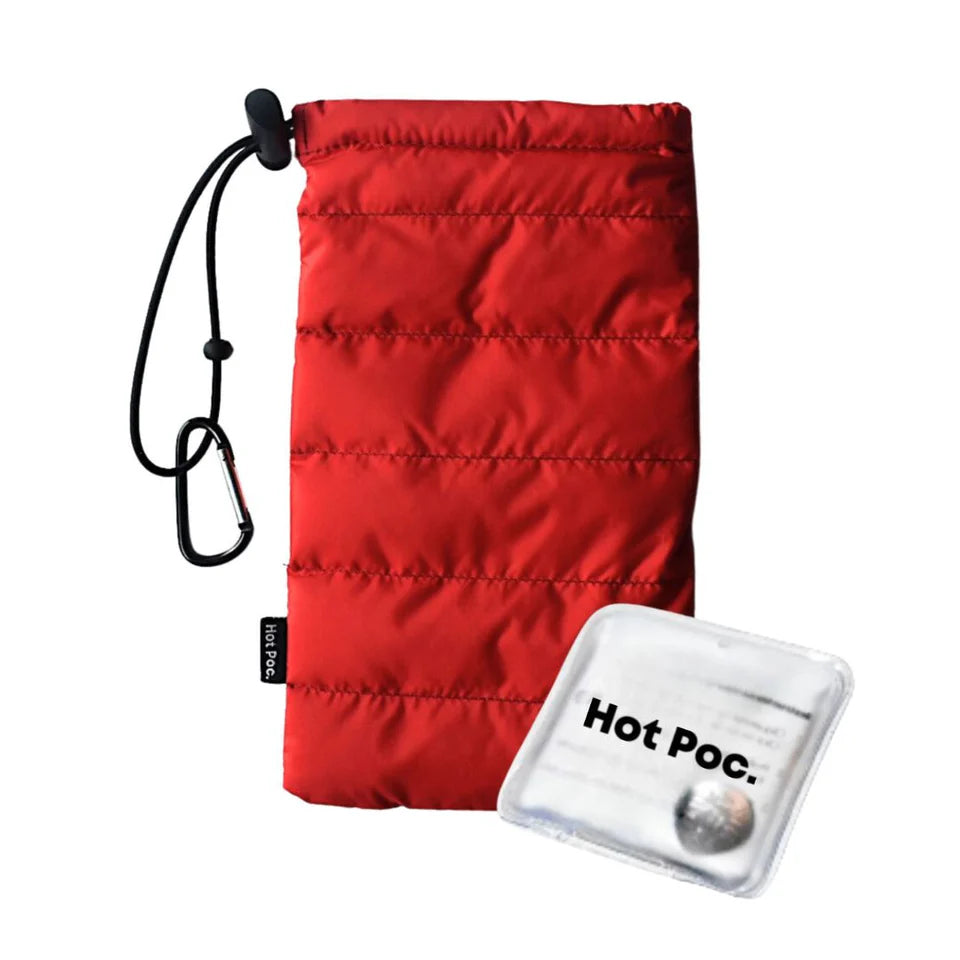 Sac de couchage Rouge Hot Poc pour téléphone || Hot Poc Sleeper - Rouge