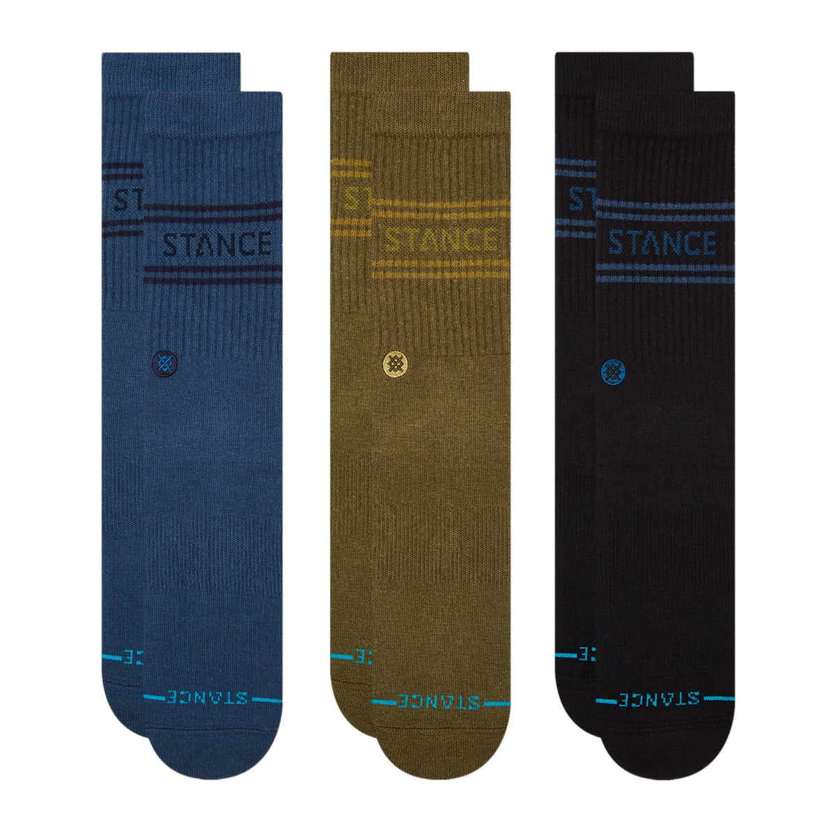 Chaussettes Stance Basic Crew - Lot de 3 - Femmes