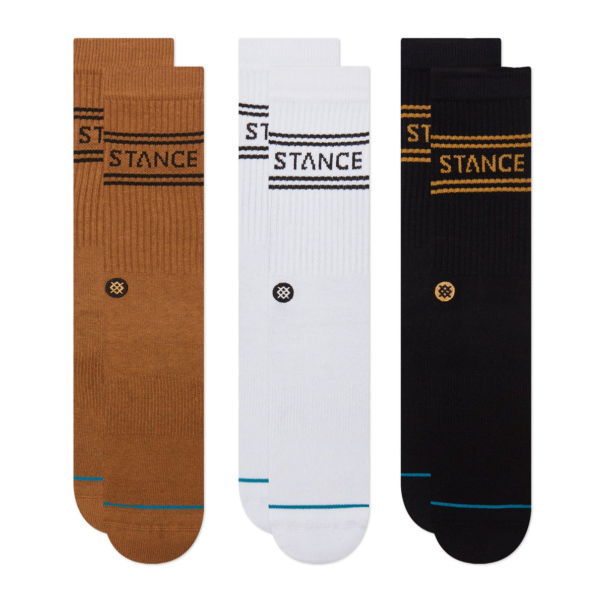 Chaussettes Stance Basic Crew - Lot de 3 - Femmes