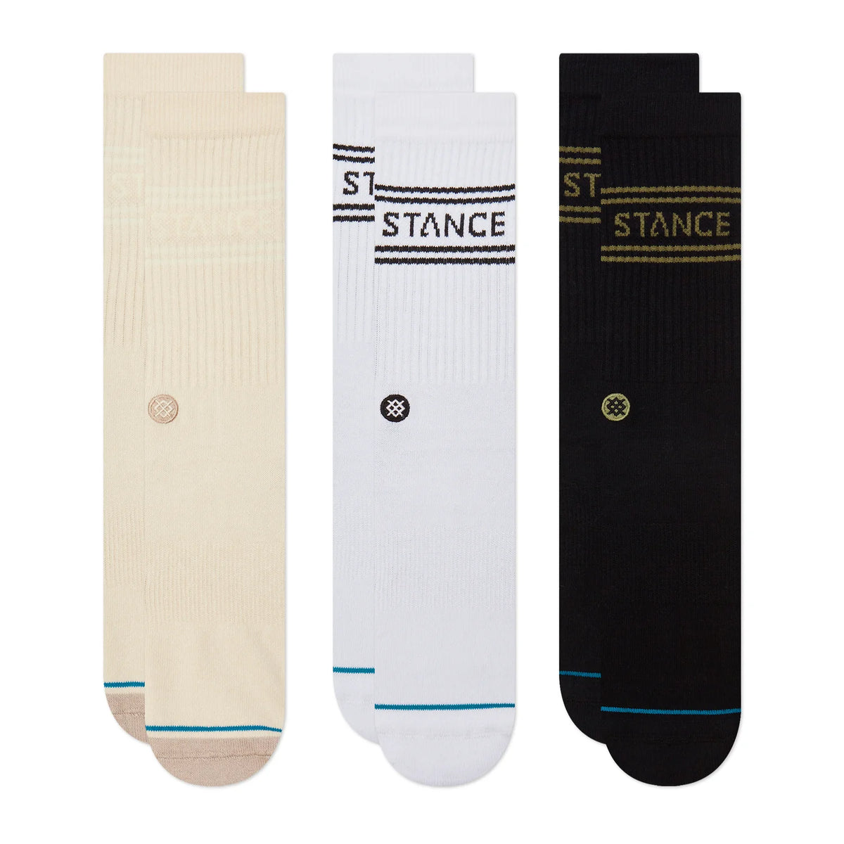 Chaussettes Stance Basic Crew - Lot de 3 - Femmes