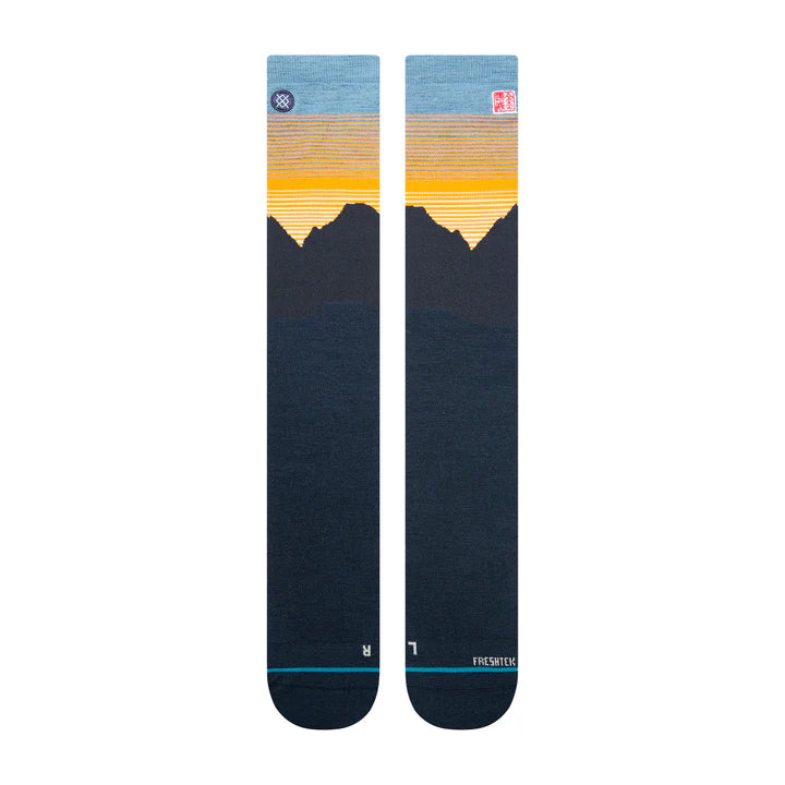 Chaussettes de Ski Merino Jimmy Chin x Stance Rising Snow||Jimmy Chin x Stance Rising Merino Snow Otc Socks