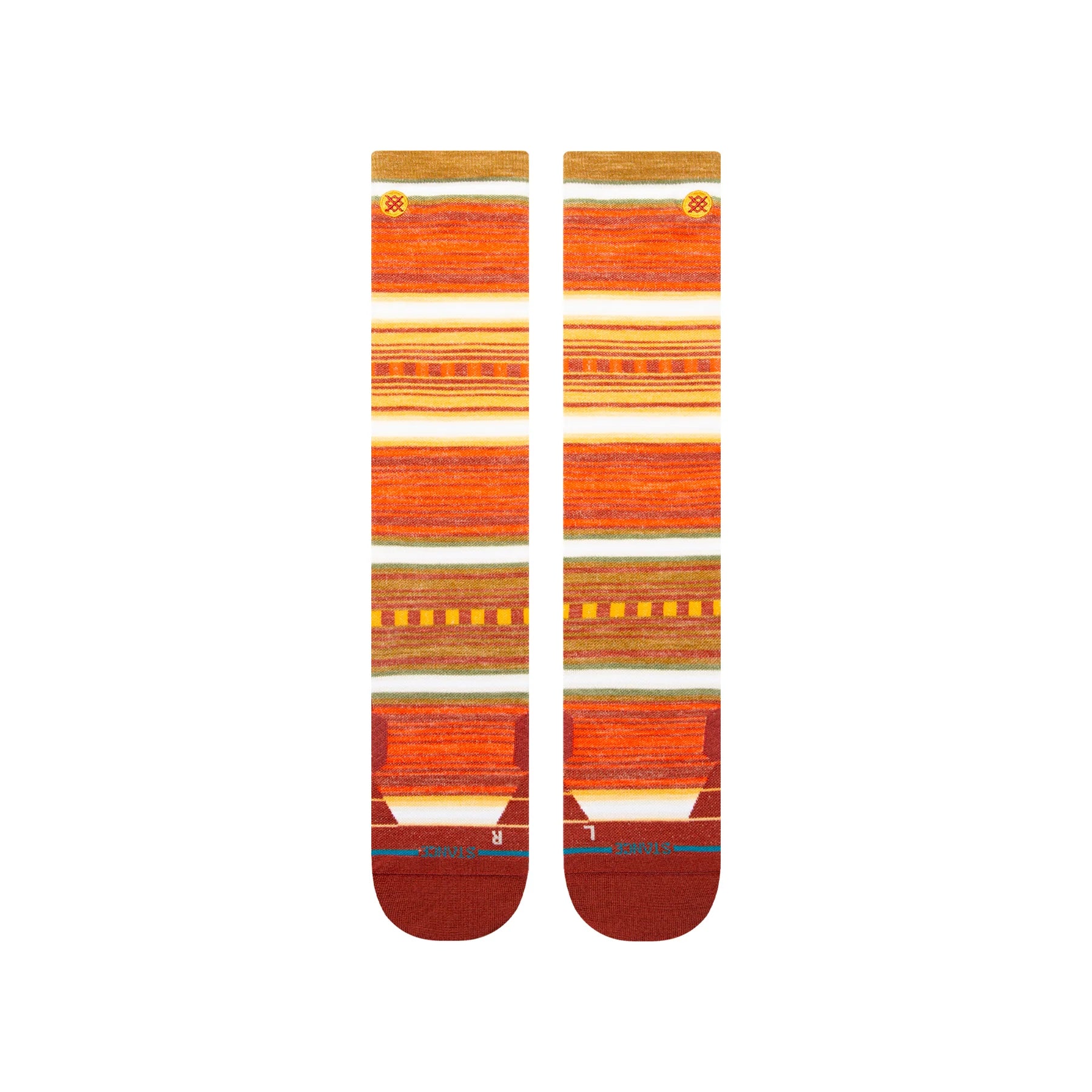 Bas de ski Pine Windy en laine || Windy - Pine Wool Snow Socks