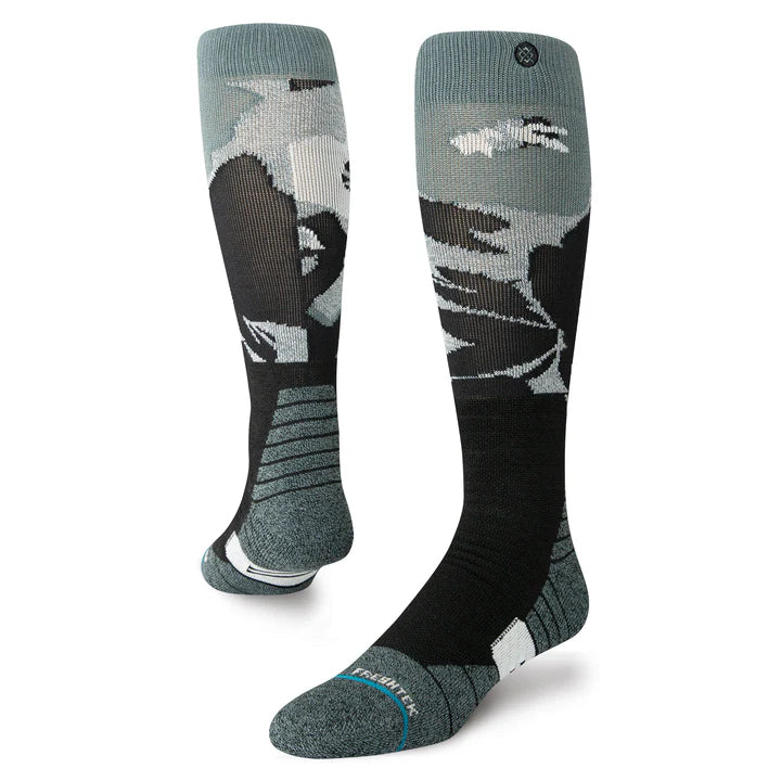 Chaussettes de Ski OTC Fleur Givrée Neige - Teal||Flower Frost Snow Otc Socks - Teal