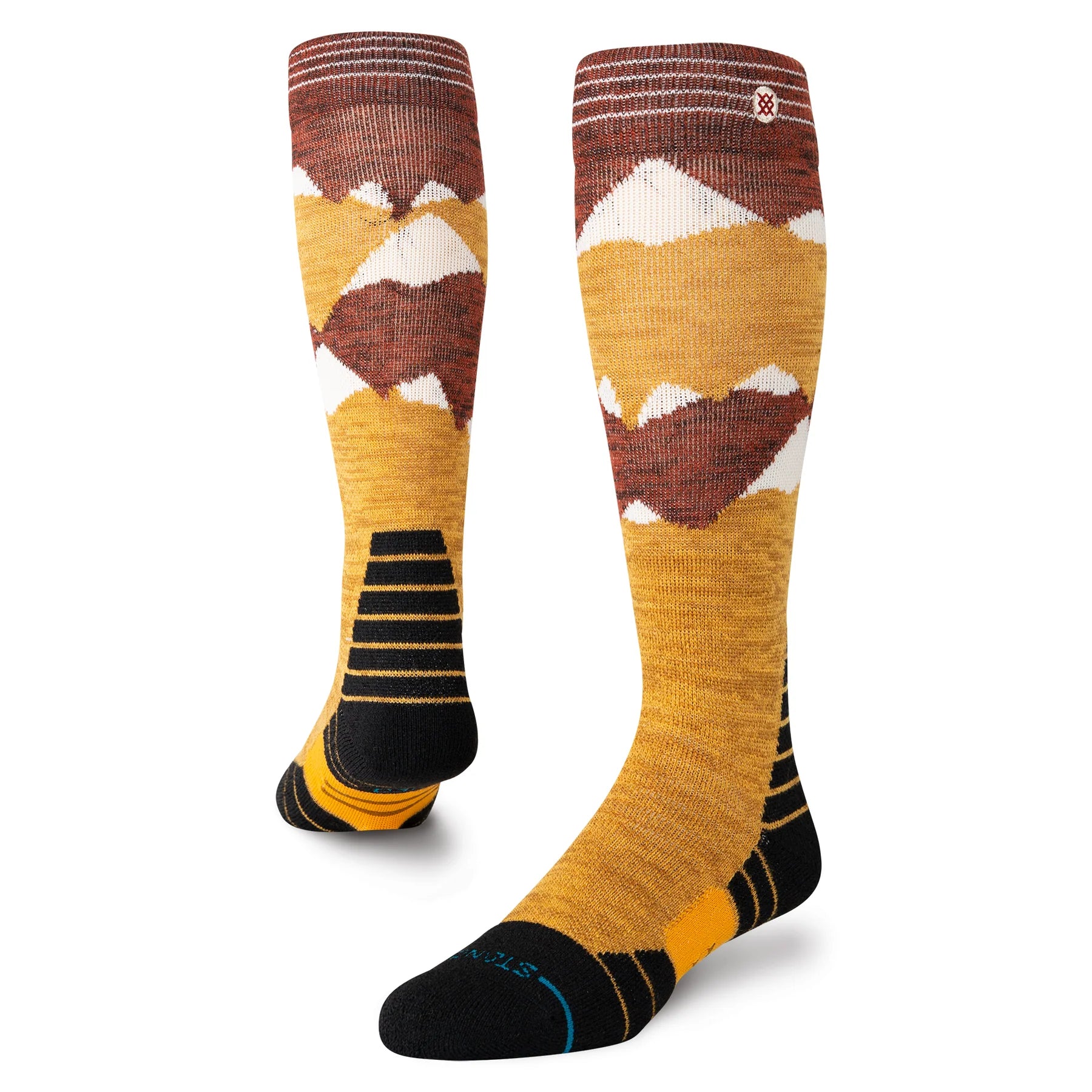 Bas de ski Windy Peaks en Laine || Windy - Peaks Mid Wool Show Socks