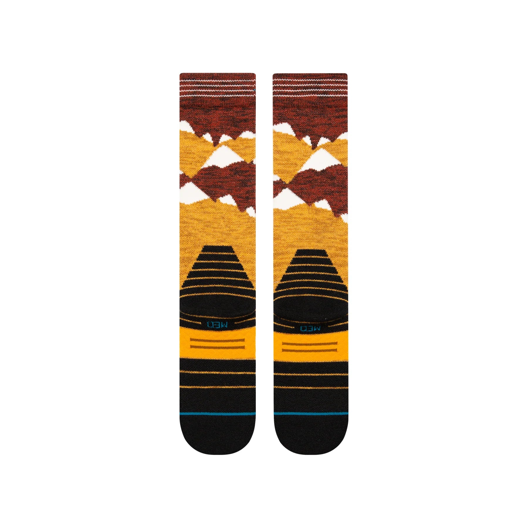 Bas de ski Windy Peaks en Laine || Windy - Peaks Mid Wool Show Socks