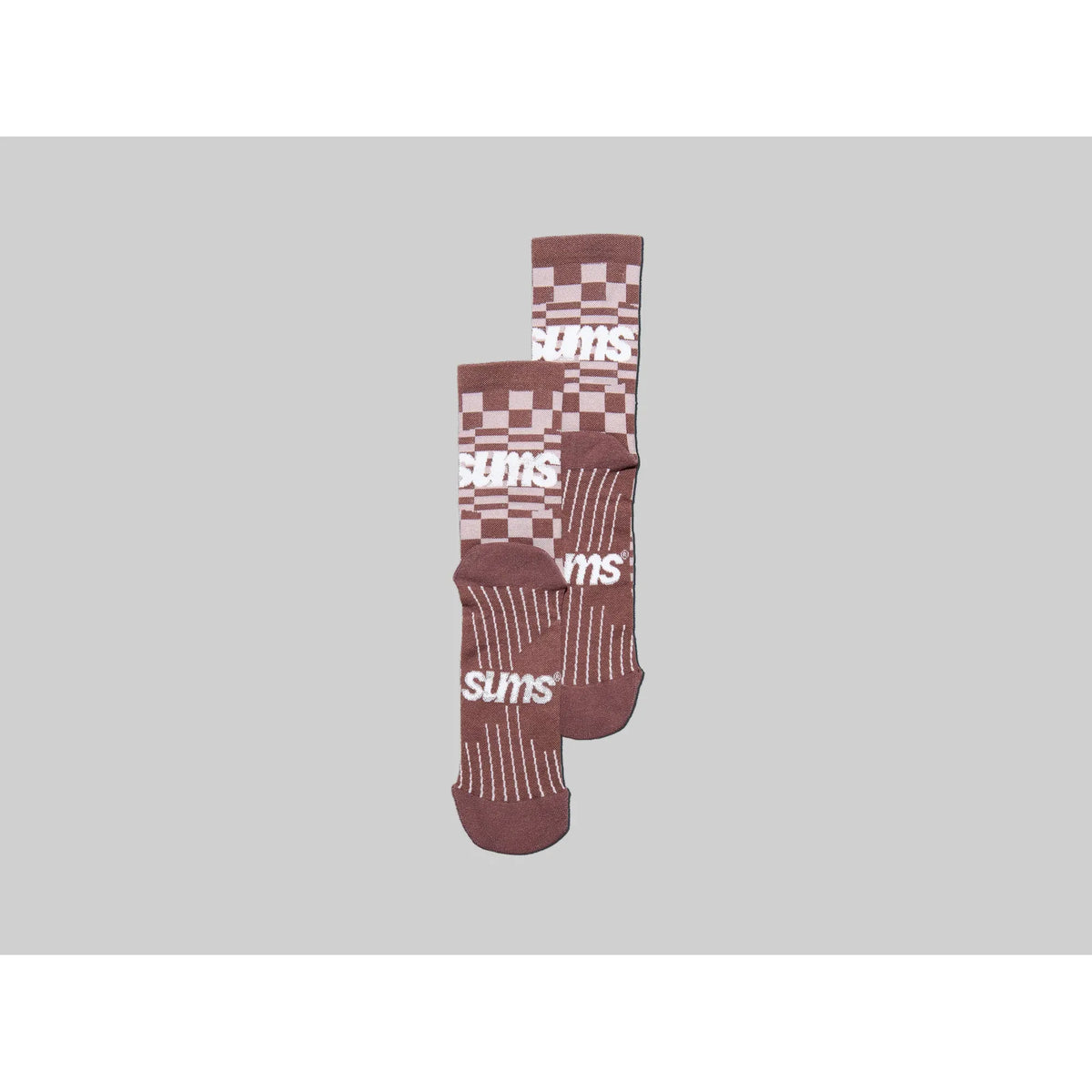 Chaussettes de course à pied Performance Checkers - Unisexe