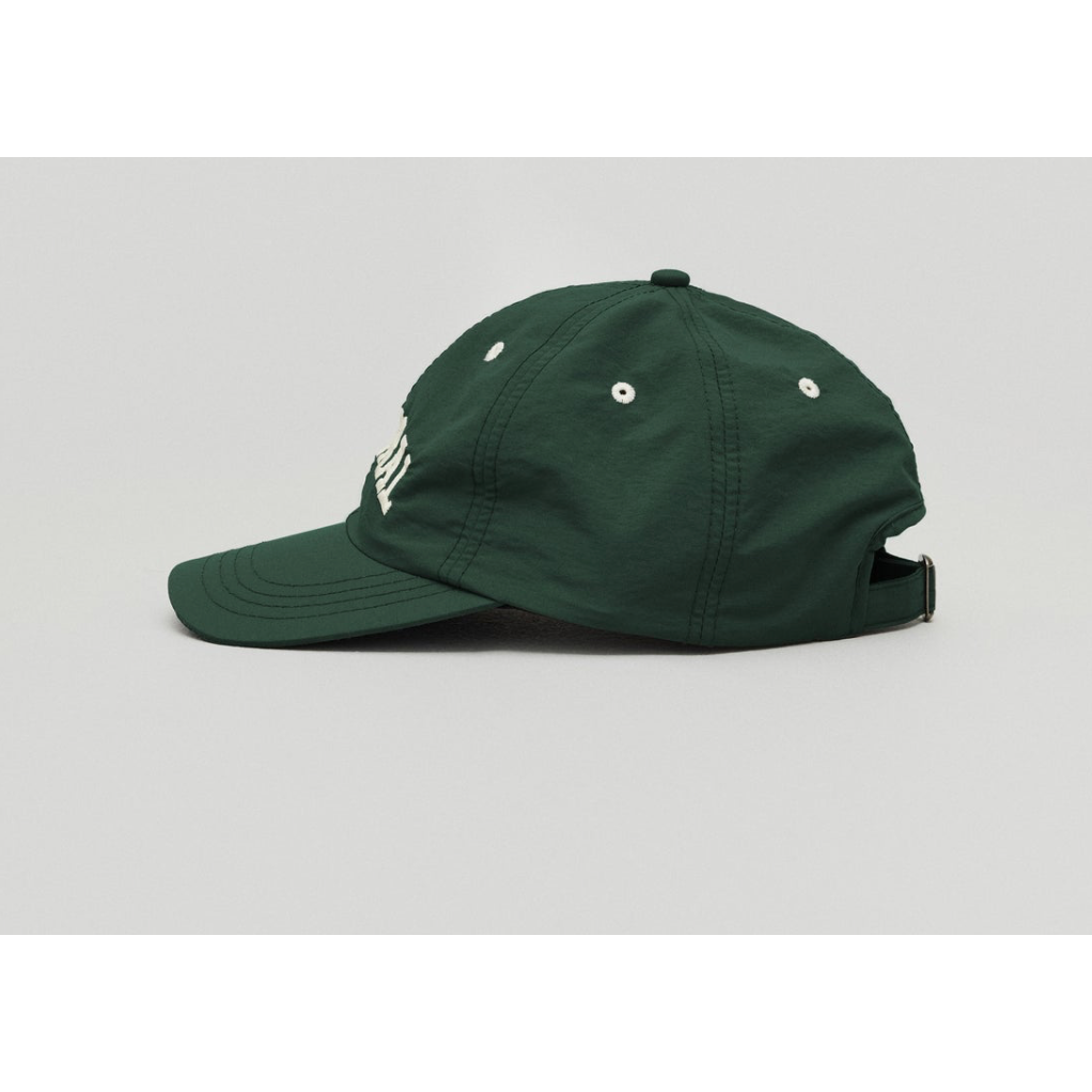 Aberdeen - 6 Panel Hat - Dark Green/Cream