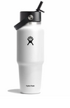 Gourde isotherme 946 ml avec paille Flex – Large ouverture||Flex Straw Travel 32 oz Wide