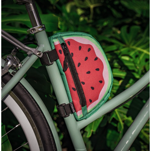 Sac de vélo pour cadre Snack! - Melon d'eau||Frame Bag, Snack! - WATERMELON