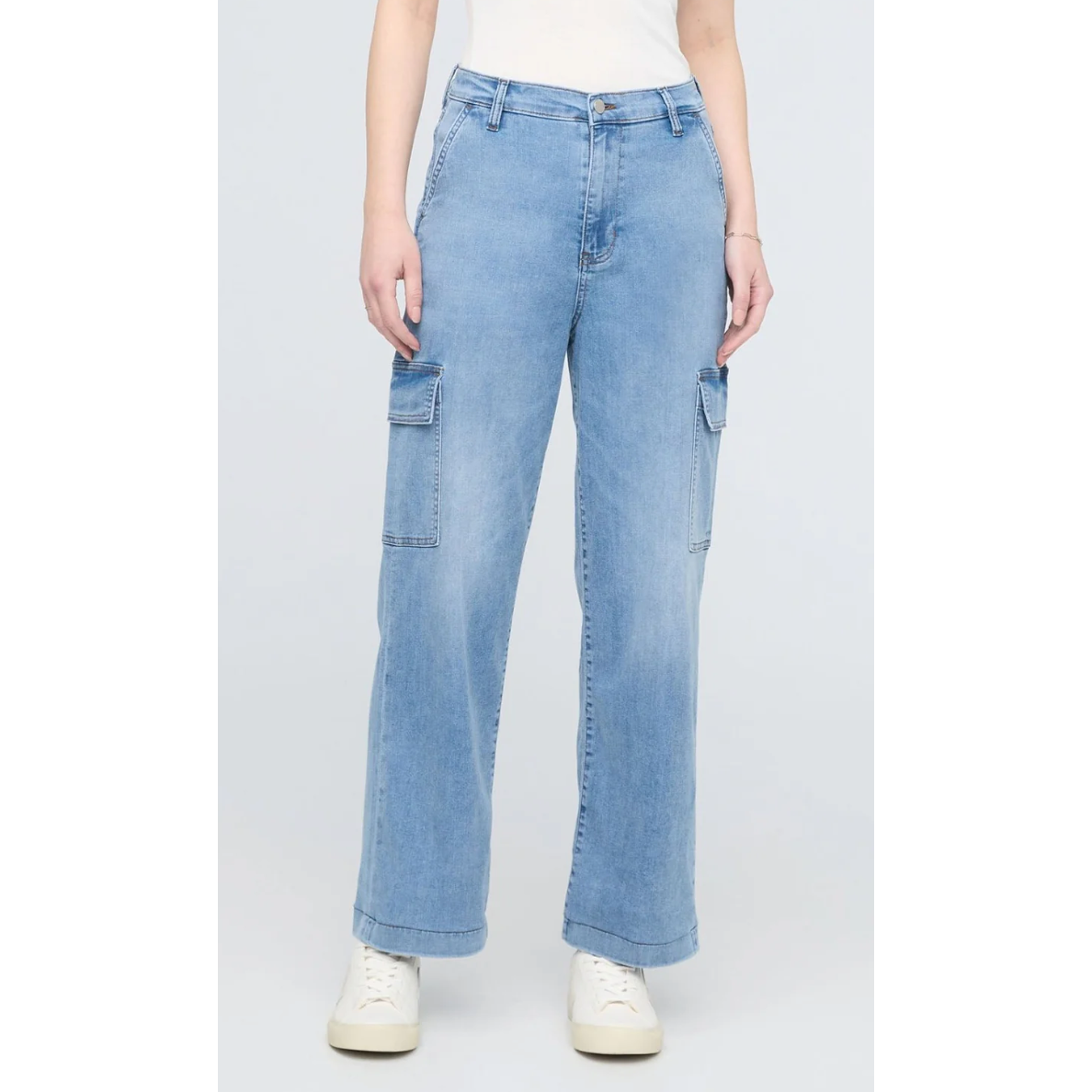 Jeans Cargo Performance Denim - Femmes