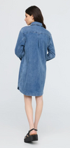 Robe en Jeans pour Femmes||Performance Denim Lite Shirt Dress for Women's