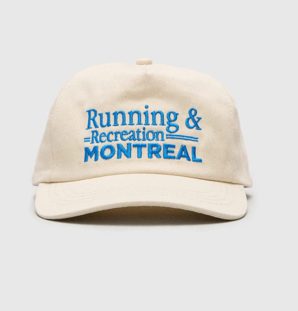 Casquette Recreation 5 Panel|| Recreation 5 panel Off/White/Blue