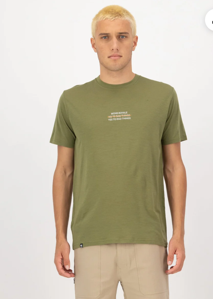 Chandail Icon en mérino pour Hommes||Icon Classic T-Shirt Yes 2 Rad for Men's