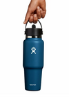 Gourde isotherme 946 ml avec paille Flex – Large ouverture||Flex Straw Travel 32 oz Wide