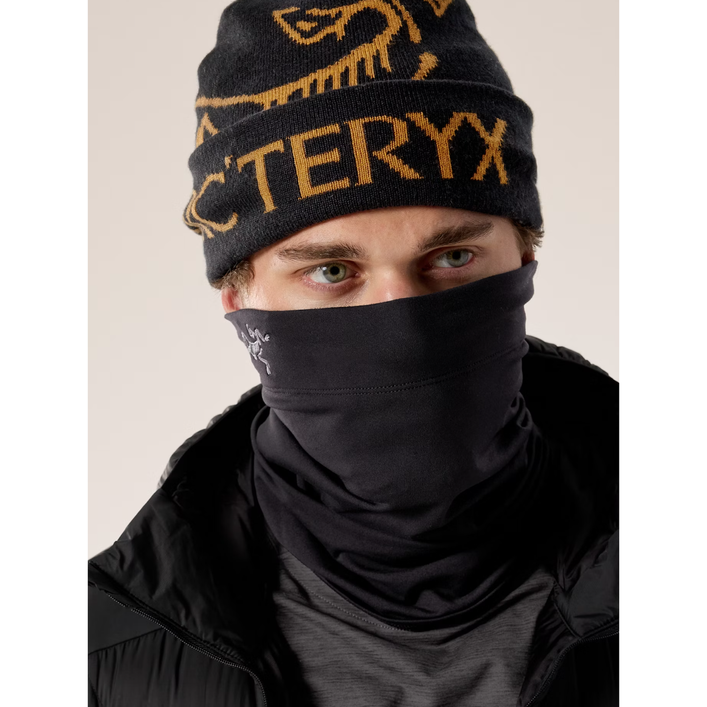 Rho Long Neck Warmer - Black