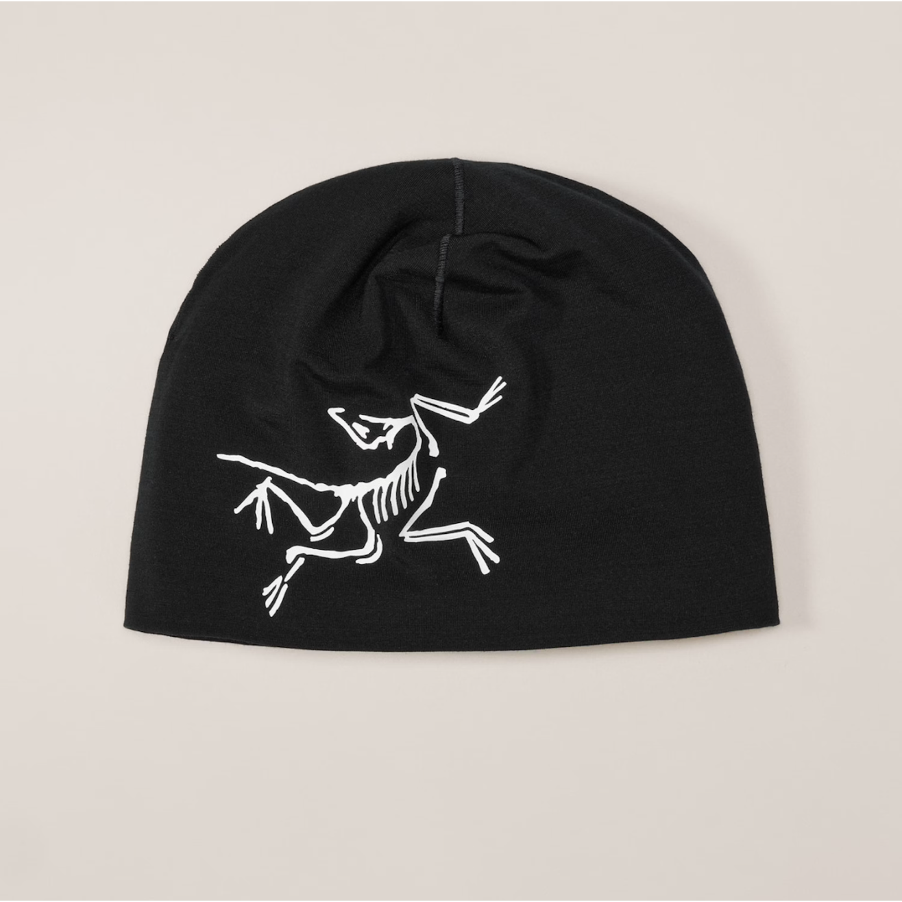 Tuque Satoro- Black/Arctic Silk|| Satoro Merino Toque - Black/Arctic Silk