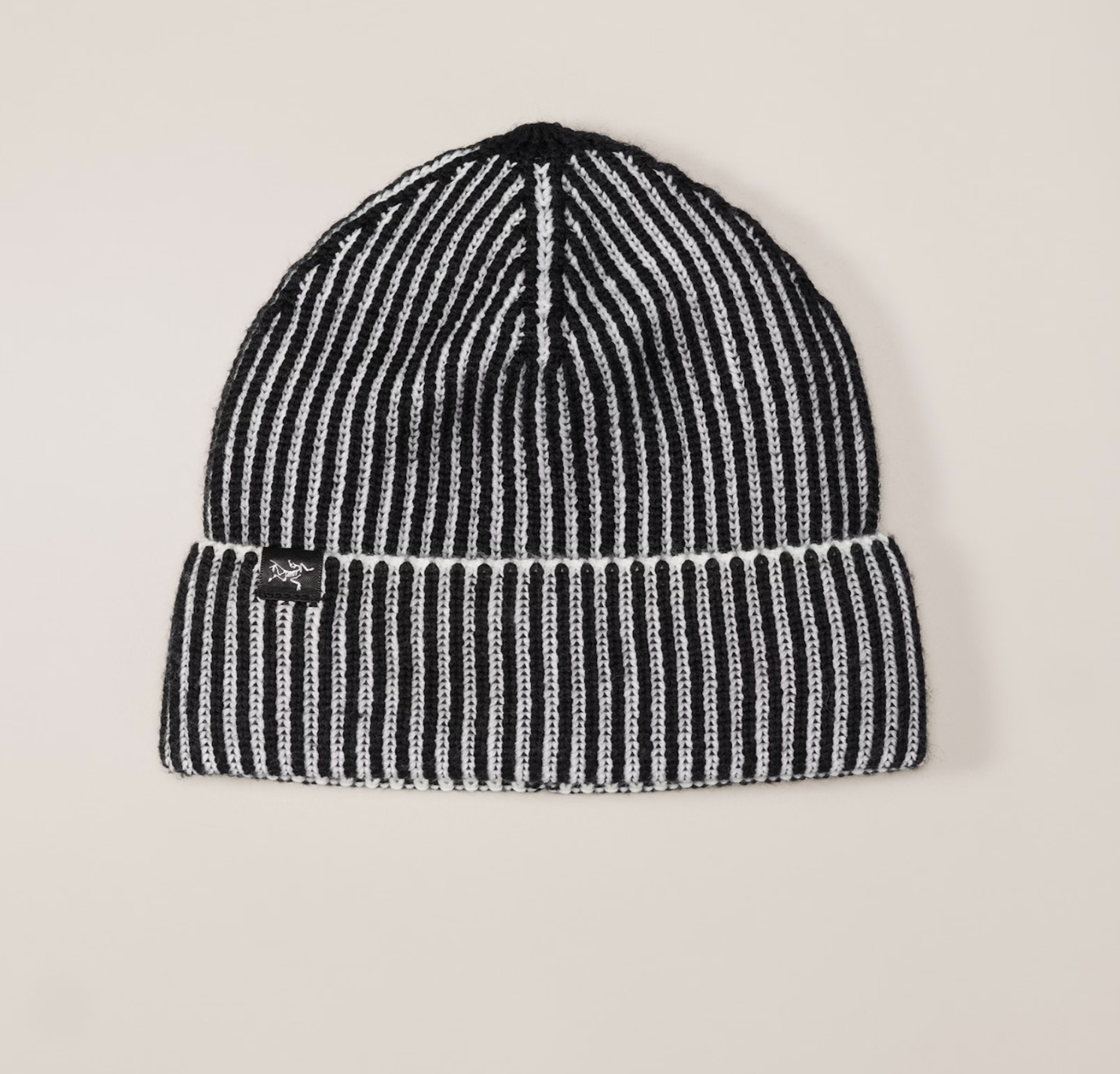 Tuque Cotelée Arc'Teryx - Black/Arctic Silk||Ribbed - Toque - Black/Arctic Silk