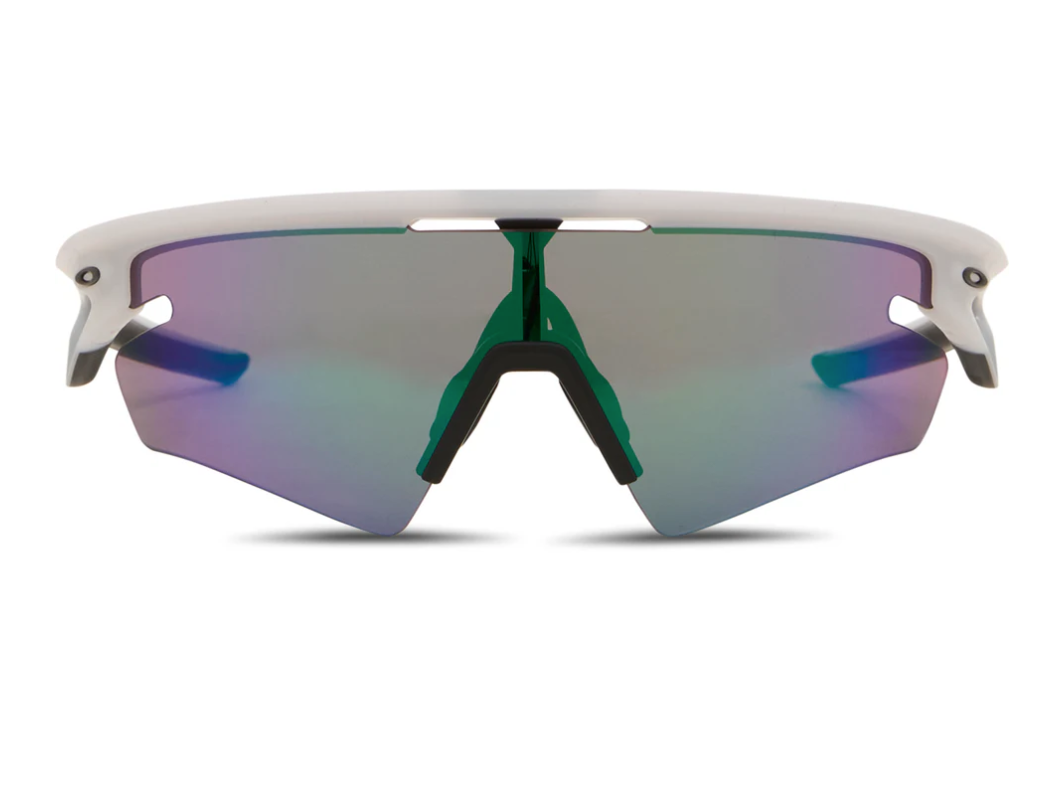 Oakley Lunettes de soleil Sphaera Slash - Verres Prizm Road Jade || Sphaera Slash Sunglasses - Matte Vapor - Prizm Road Jade Lens
