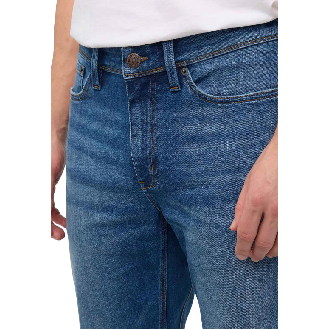 Performance Denim + Pants||Performance Denim + Straight Jeans - Men's