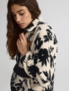 Chandail en peluche à boutons pour femme||Plush snap-button pullover for women