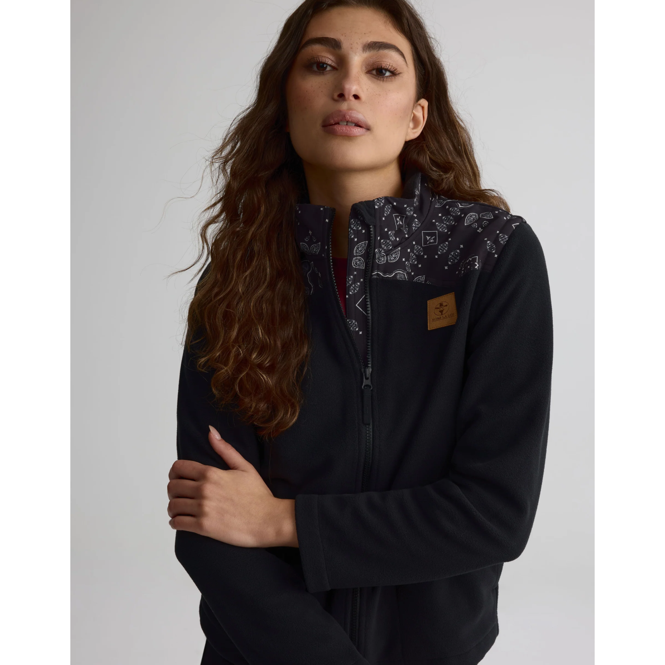 Veste en laine polaire à manches amovibles pour femme||Convertible fleece jacket with removable sleeves for women