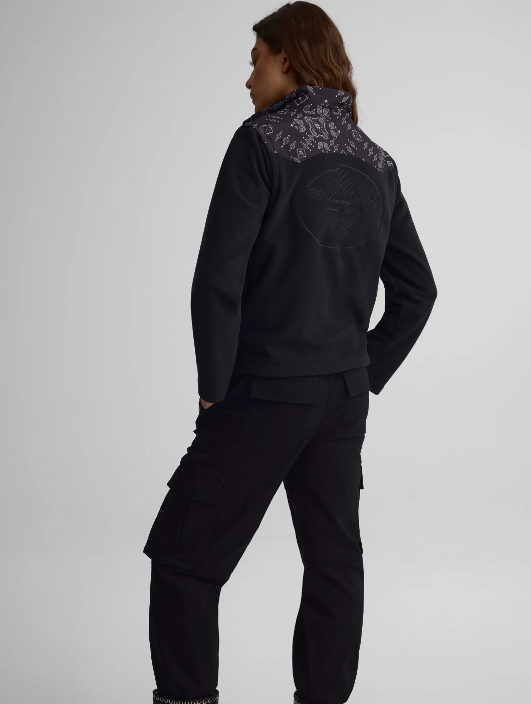 Veste en laine polaire à manches amovibles pour femme||Convertible fleece jacket with removable sleeves for women