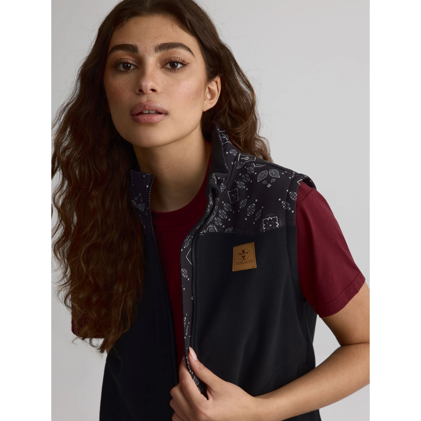 Veste en laine polaire à manches amovibles pour femme||Convertible fleece jacket with removable sleeves for women