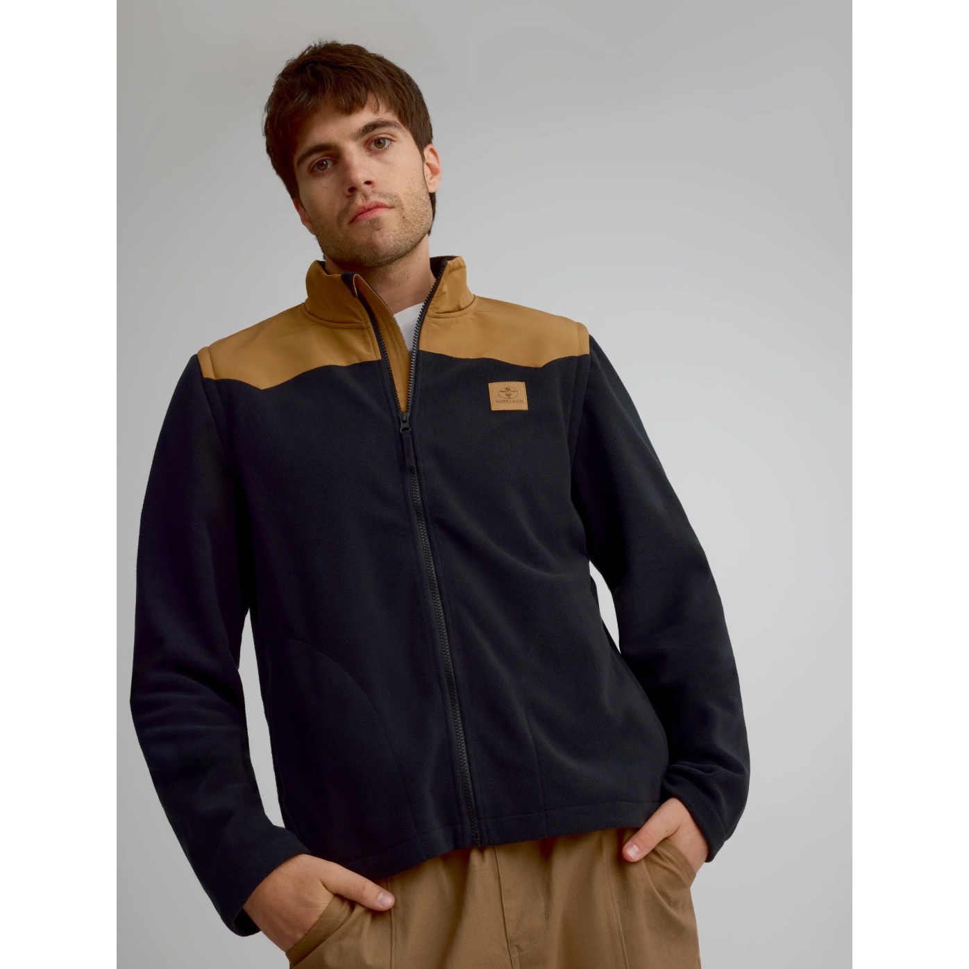 Veste en laine polaire à manches amovibles pour homme||Convertible fleece jacket with removable sleeves for men