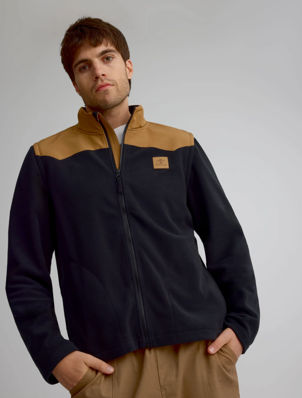 Veste en laine polaire à manches amovibles pour homme||Convertible fleece jacket with removable sleeves for men