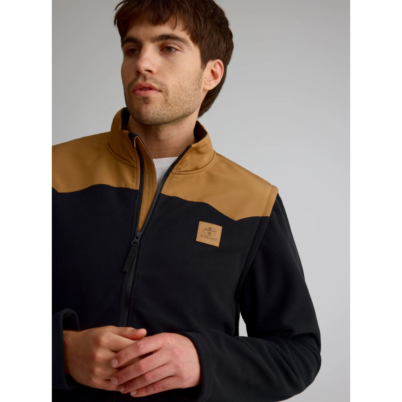 Veste en polaire à manches amovibles - Hommes