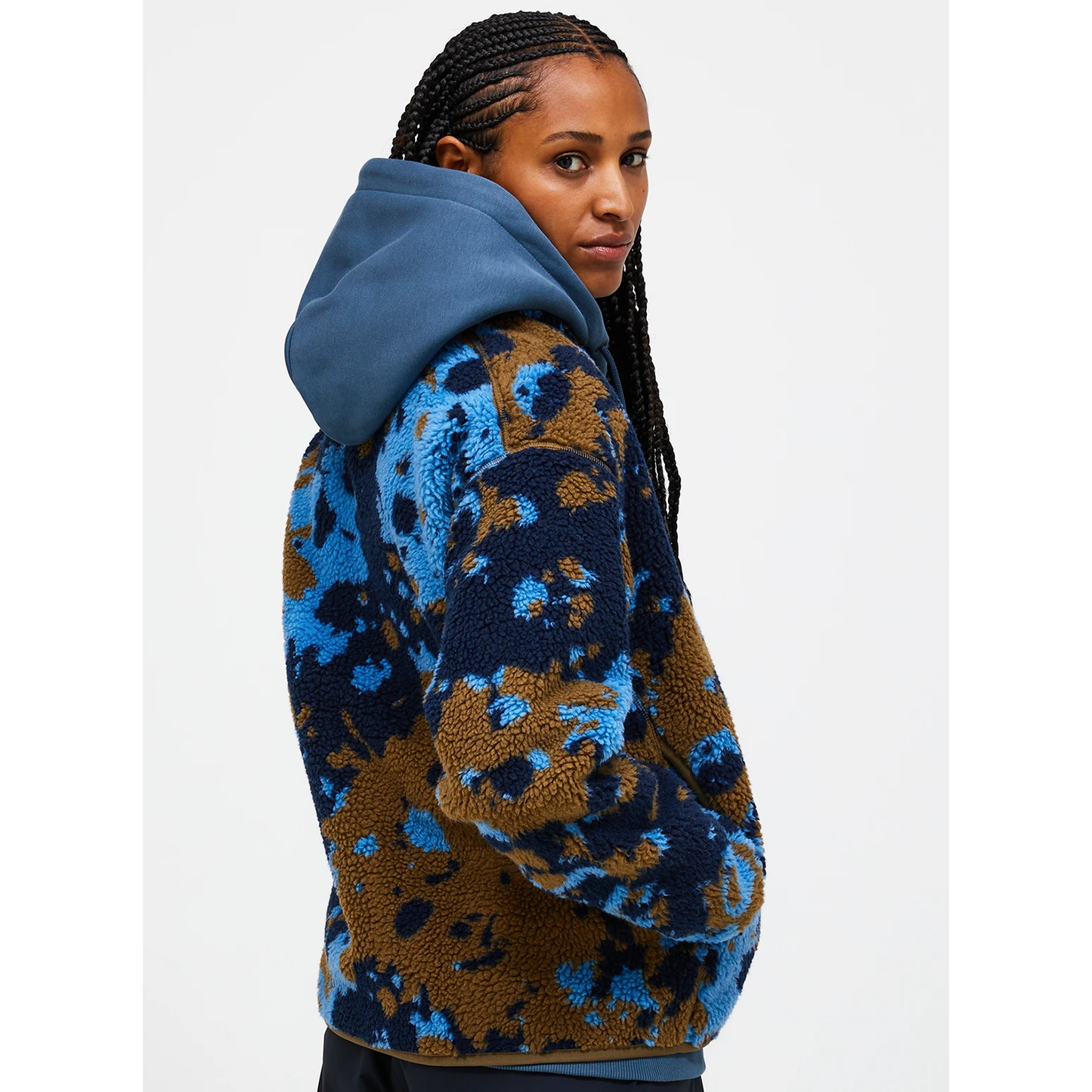 Graphic Pile Jacket - Femmes