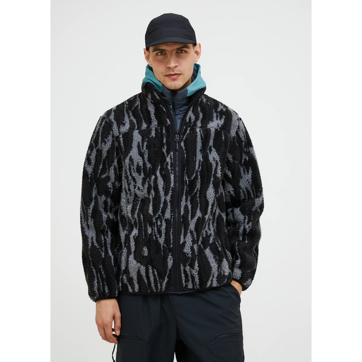 Graphic Pile Jacket - Winter Shard - Homme