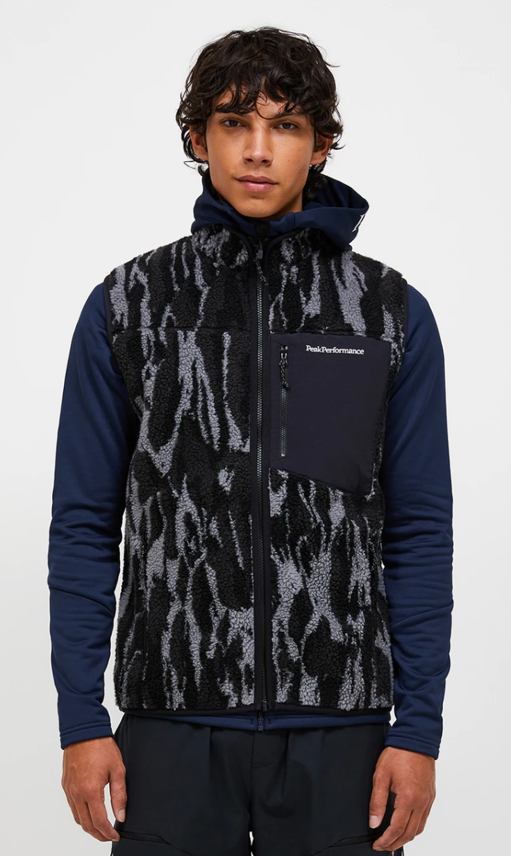 Veste sans manches Graphic Pile - Winter Shard||Graphic Pile Vest - M's