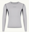 Maillot de corps manches longues Unisexe | CLASSE MÉRINOS Charbon