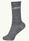 Chaussettes longues | ESSENTIELS MÉRINOS Charbon||Long Cycling Socks | ESSENTIALS MERINO Coal