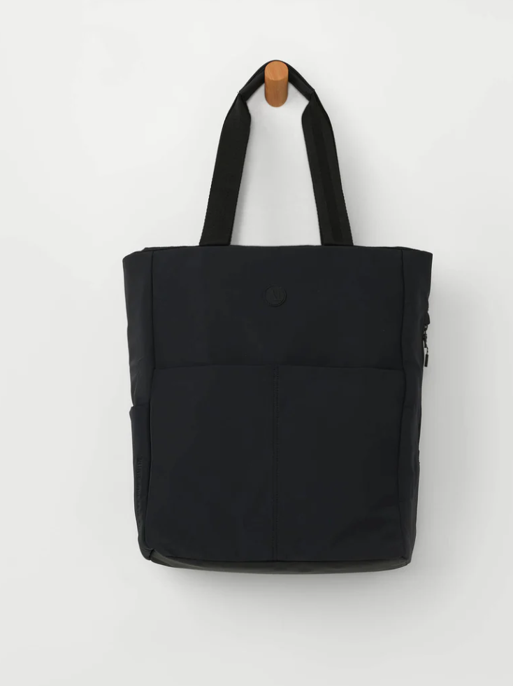 Tote Convertible V1 2.0||V1 Convertable Tote Bag 2.0 - Black
