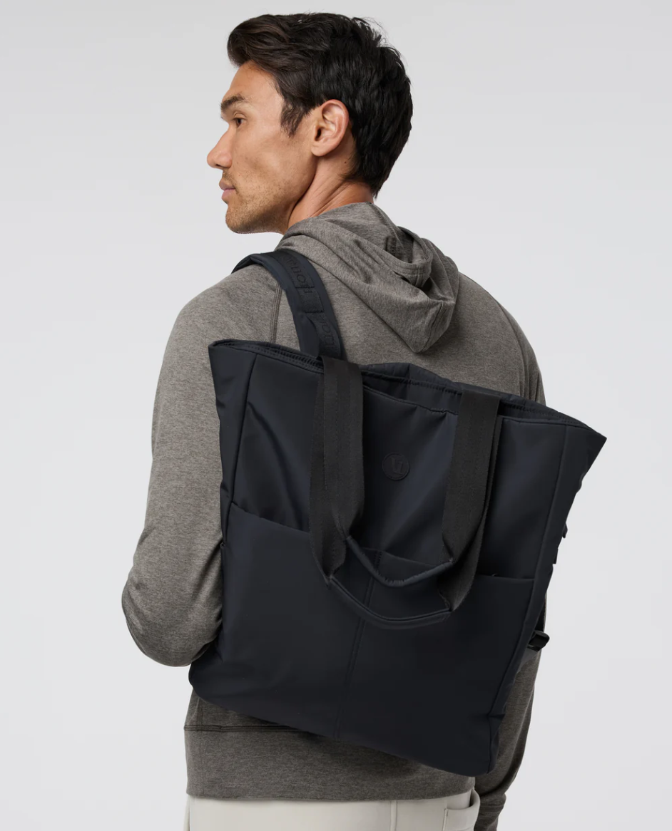 Tote Convertible V1 2.0||V1 Convertable Tote Bag 2.0 - Black