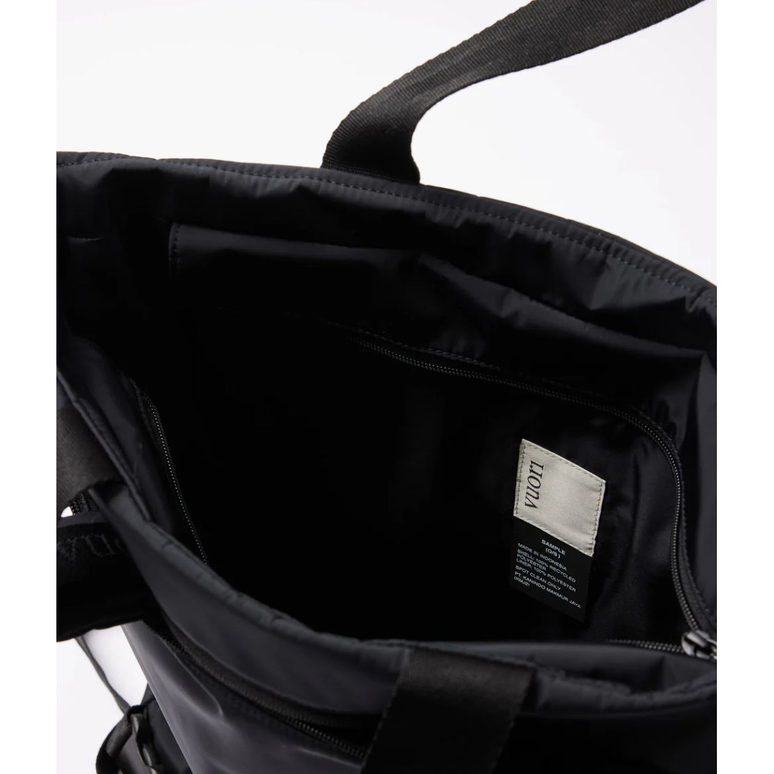Tote Convertible V1 2.0||V1 Convertable Tote Bag 2.0 - Black