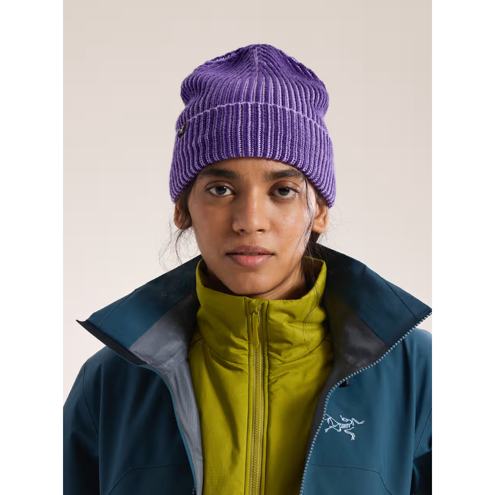 Tuque côtelée||Ribbed - Toque - Azalea/Aster