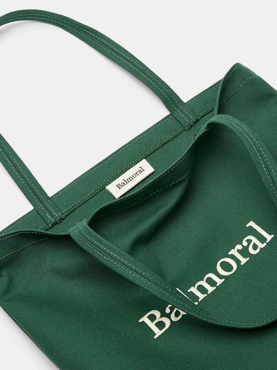 Tote Balmoral - Vert/Crème||Tote Bag - Balmoral - Forest Green/Cream