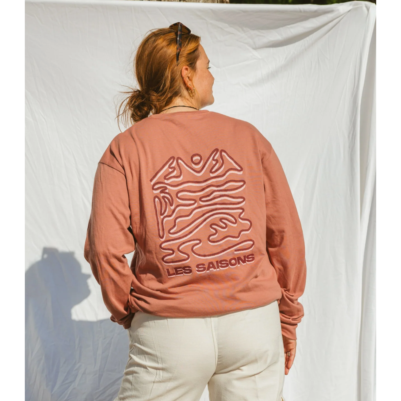 Chandail à manches longues Landscape Lines