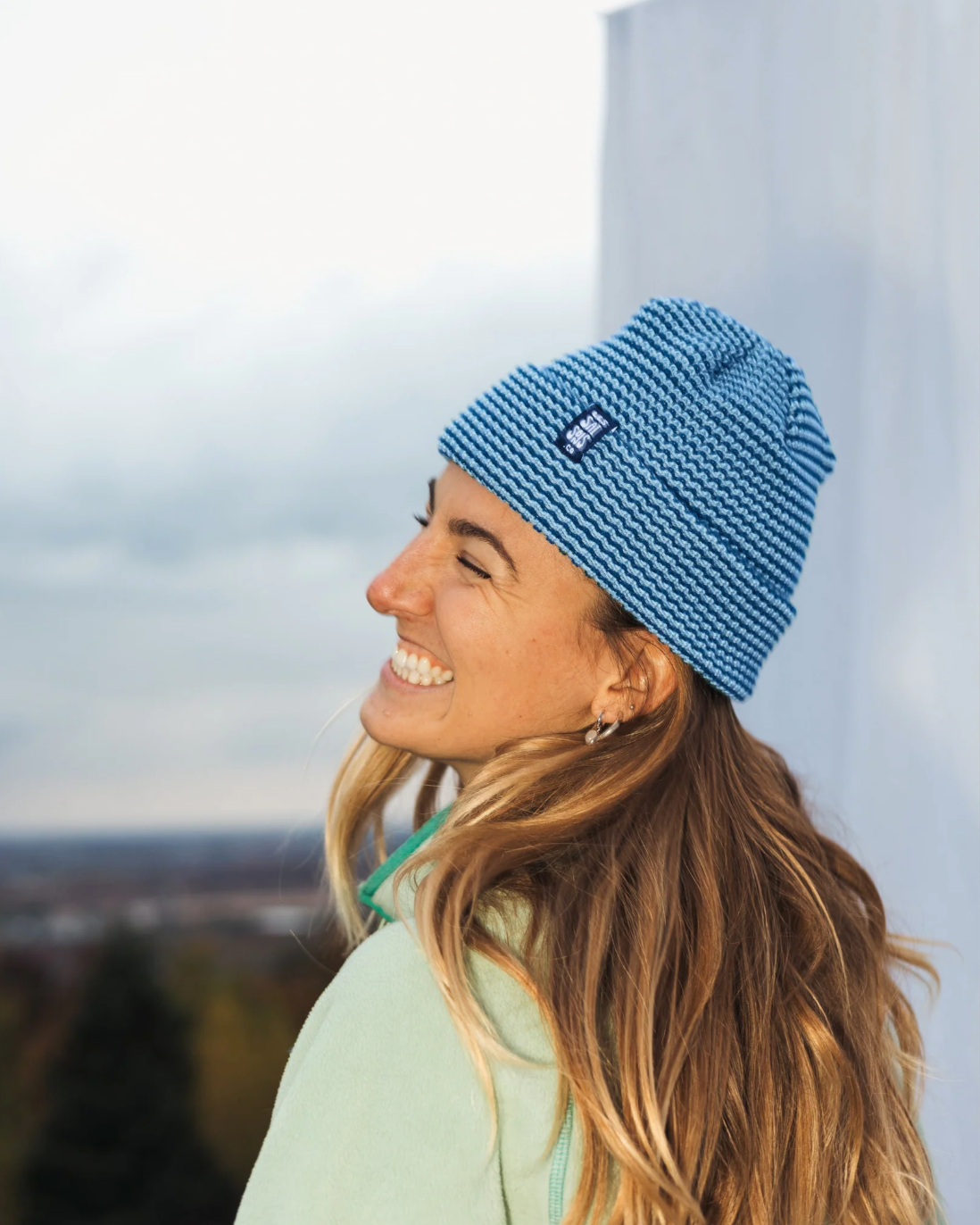 Blue Lines - Beanie