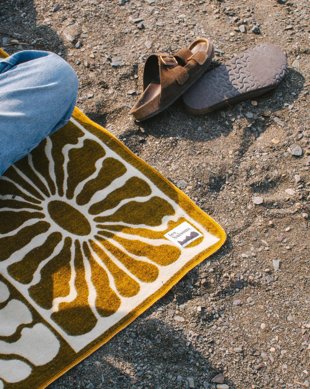 Couverture Eternal Sunshine||Eternal Sunshine - Blanket - Gold Yellow