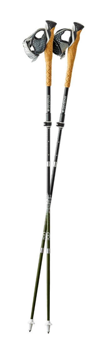 Bâtons de randonnée Maloja||AbendseglerM. - Hiking Poles - Moss