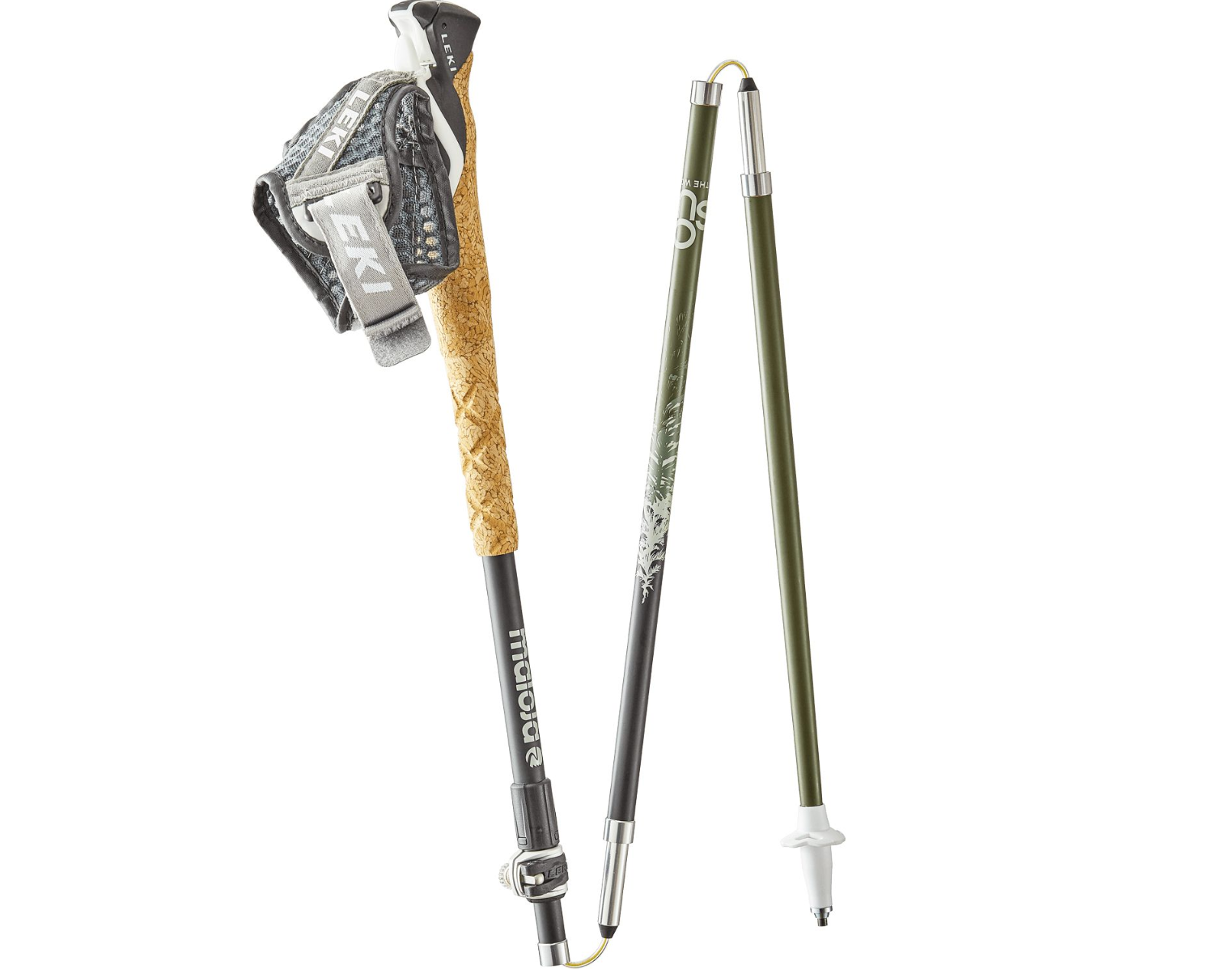 Bâtons de randonnée Maloja||AbendseglerM. - Hiking Poles - Moss