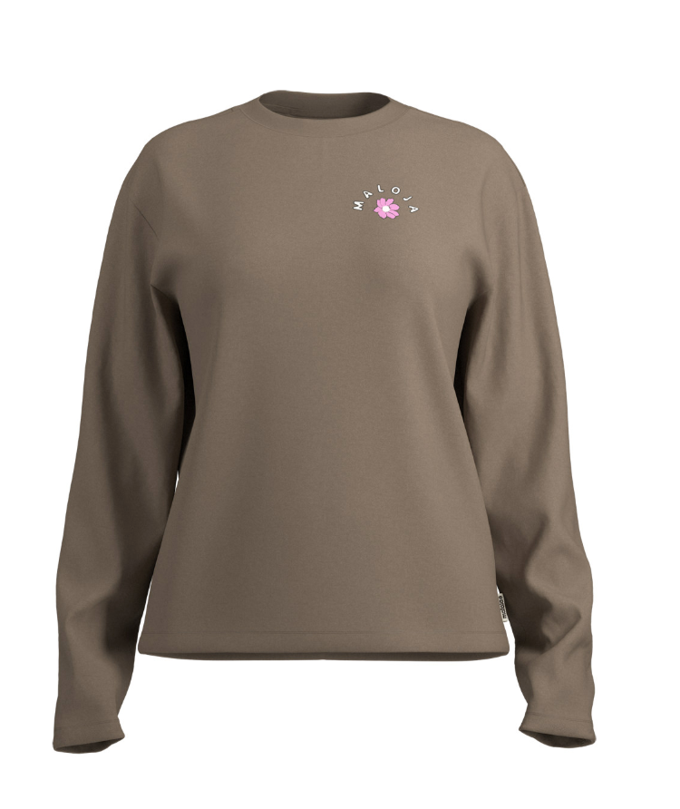 T-shirt à manches longues et coupe carrée en jersey simple épais de coton biologique||BeerenbergM. - Heavy Organic Cotton L/S - W's